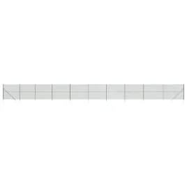 ogrodzenie-z-siatki-z-kotwami-zielone-2x25-m