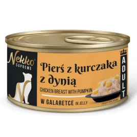 nekko-supreme-mokra-karma-dla-kota-adult-piers-kury-dynia-w-galaretce-80g