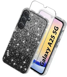 etui-do-samsung-a25-5g-silikonowe-brokat-diamond-szklo-ochronne-na-ekran-9h