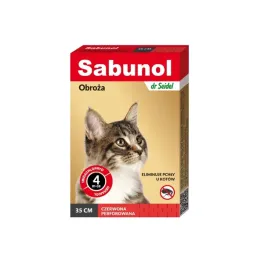 sabunol-obroza-przeciw-pchlom-dla-kota-czerwona-35cm