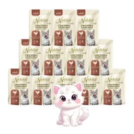 mokra-karma-dla-kota-nekko-daily-adult-watrobka-z-kurczaka-w-sosie-12x85g