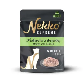 nekko-supreme-mokra-karma-dla-kota-adult-makrela-dorada-w-galaretce-70g