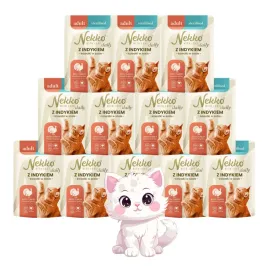 mokra-karma-dla-kota-nekko-daily-adult-sterilised-indyk-w-sosie-12x85g