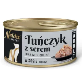 nekko-supreme-mokra-karma-dla-kota-adult-tunczyk-ser-w-sosie-puszka-80g