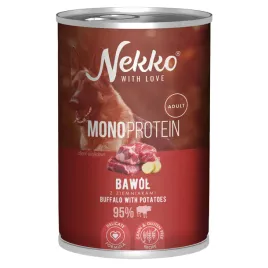 mokra-karma-dla-psa-nekko-mono-adult-bawol-z-ziemniakami-400g