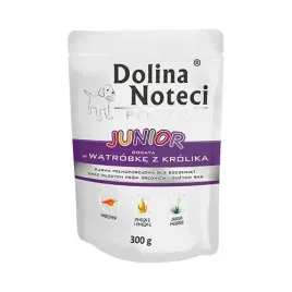 dolina-noteci-junior-watrobka-z-krolika-mokra-karma-dla-psa-szczeniat-300g