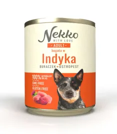 nekko-indyk-burak-ostropest-mokra-karma-dla-psa-800g-100percent-natury-bez-zboz