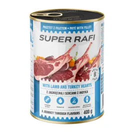 mokra-karma-dla-psa-dolina-noteci-super-rafi-jagniecina-serca-indyka-400g