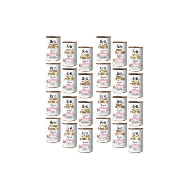 BRIT MONO PROTEIN Karma Dla Psa Rabbit Królik 400g