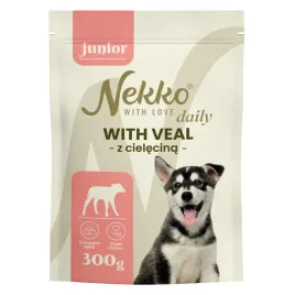 mokra-karma-dla-psa-szczeniat-nekko-daily-junior-cielecina-300g