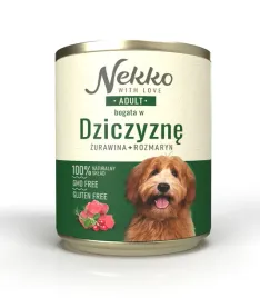 nekko-dziczyzna-rozmaryn-zurawina-mokra-karma-dla-psa-800g-100percent-natury