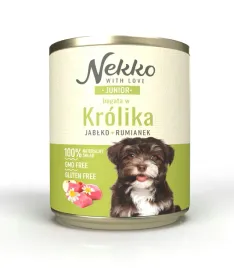 nekko-junior-krolik-jablko-rumianek-karma-szczeniak-800g-100percent-natury