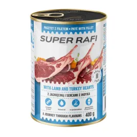 mokra-karma-dla-psa-dolina-noteci-super-rafi-jagniecina-serca-indyka-400g
