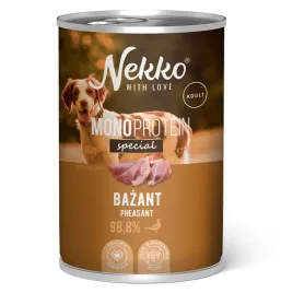 nekko-mono-special-bazant-988percent-miesa-mokra-karma-dla-psa-400g-bez-zboz