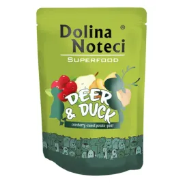 mokra-karma-dla-psa-dolina-noteci-superfood-adult-jelen-kaczka-300g