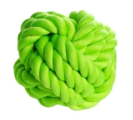 chico-zabawka-dla-psa-sznur-pilka-zielona-gryzak-szarpak-10cm