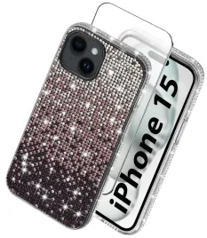etui-do-iphone-15-silikonowe-brokat-diamond-szklo-ochronne-na-ekran-9h