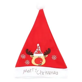 czapka-swietego-mikolaja-z-reniferem-merry-christmas-przebranie-na-swieta