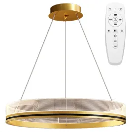 lampa-wiszaca-led-metalowa-zloto-czarna-nowoczesna-pilot