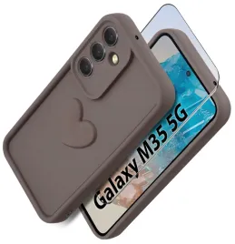 etui-do-samsung-m35-5g-silikonowe-matowe-serce-szklo-ochronne-na-ekran-9h