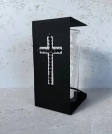 znicz-z-krzyzem-z-czarno-szarych-koralikow-28cm