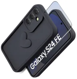 etui-do-samsung-s24-fe-silikonowe-matowe-serce-szklo-ochronne-na-ekran-9h