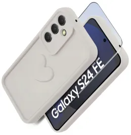 etui-do-samsung-s24-fe-silikonowe-matowe-serce-szklo-ochronne-na-ekran-9h