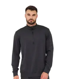 bluza-dresowa-meska-z-krotkim-ekspresem-outdoor-merino-brubeck-grafitowy-s