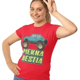 damska-koszulka-prl-piekna-i-bestia