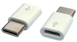 usb-0350-wh-adapter-przejsciowka-mikro-micro-usb-na-usb-typ-c