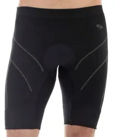 spodenki-rowerowe-meskie-krotkie-z-wkladka-brubeck-czarny-xl