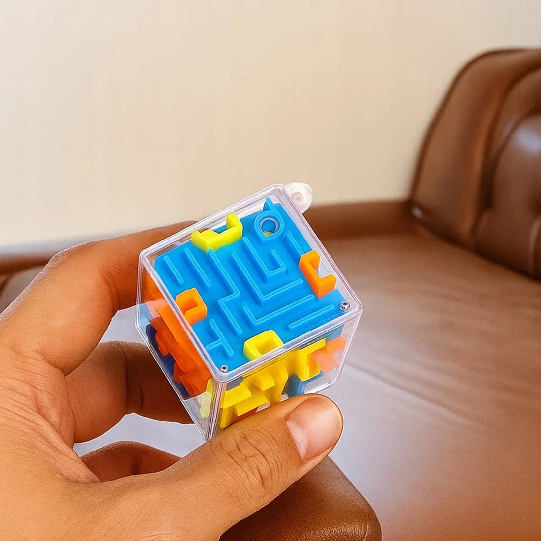 kostka-3d-cube-labirynt-kulkowy-gra-logiczna-zrecznosciowa-upominek-zabawka-stan-nowy