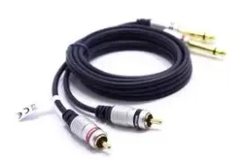 kabel-2-x-rca-2-x-wtyk-63mm-jack-mono-75m-mk50