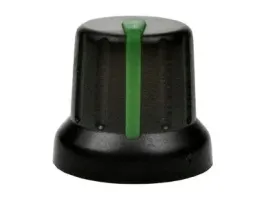 galka-potencjometra-os-6mm-czarno-zielona-5-sztuk