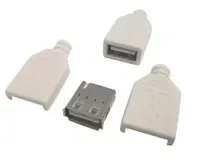 kabel-gniazdo-usb-a-na-przewod-biale