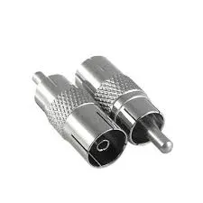 redukcja-gniazdo-antenowe-wtyk-rca-cinch-x2szt