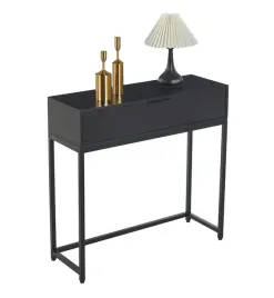 konsola-z-szuflada-czarna-stelaz-czarny-80-cm-do-sypialni-eliona
