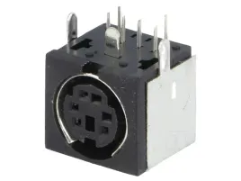 mdc-206-tm-0508-a-6-gniazdo-din-mini-6-torow-katowe-na-pcb-vg05007-6p