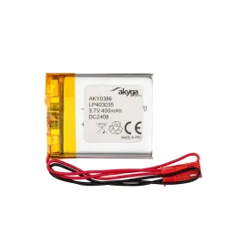 akumulator-li-po-lp403035-akyga-3-7v-400mah-pcm-zlacze-jst-2-pin-150mm