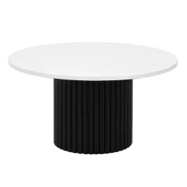 stolik-kawowy-do-salonu-90-cm-noga-walek-bialy-czarny