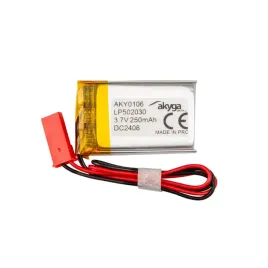 akumulator-li-po-lp502030-akyga-3-7v-250mah-pcm-zlacze-jst-2-pin-150mm