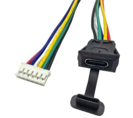 gniazdo-usb-c-wciskane-na-panel-6-przewodowe-ze-zlaczem-nxg-2-mm