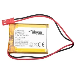akumulator-li-po-lp783442-akyga-3-7v-1150mah-pcm-zlacze-jst-2-pin-150mm
