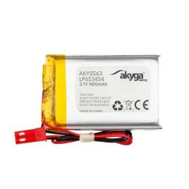akumulator-li-po-lp653454-akyga-aky0563-3-7v-1400mah-pcm-zlacze-jst-2-pin