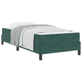 lozko-sprezynowe-z-materacem-ciemna-zielen-90-x-200-cm-tkanina