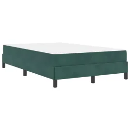 lozko-sprezynowe-z-materacem-ciemna-zielen-120-x-190-cm-tkanina