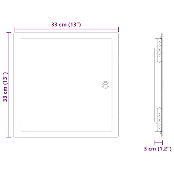panel-dostepu-bialy-33-x-33-x-3-cm-stal-stan-nowy-szerokosc-produktu-33-cm