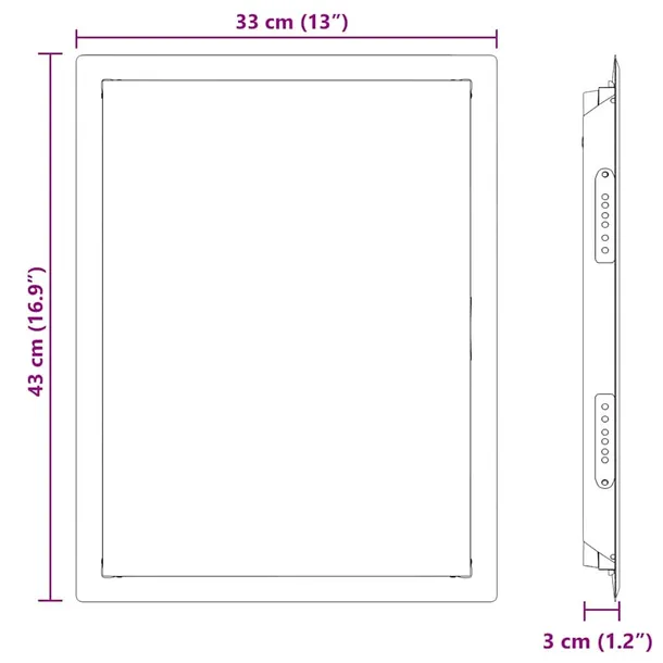 panel-dostepu-bialy-43-x-33-x-3-cm-stal-stan-nowy-szerokosc-produktu-43-cm
