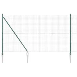 ogrodzenie-z-slupkiem-zielony-15-x-10-m-stal-i-pvc
