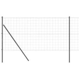 ogrodzenie-z-slupkiem-szary-1-x-10-m-stal